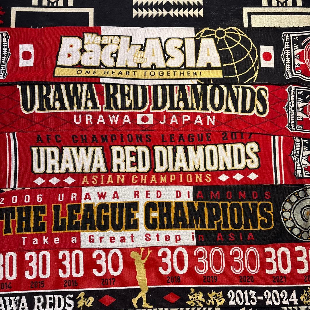 浦和レッズ　ニットマフラー　まとめ売り