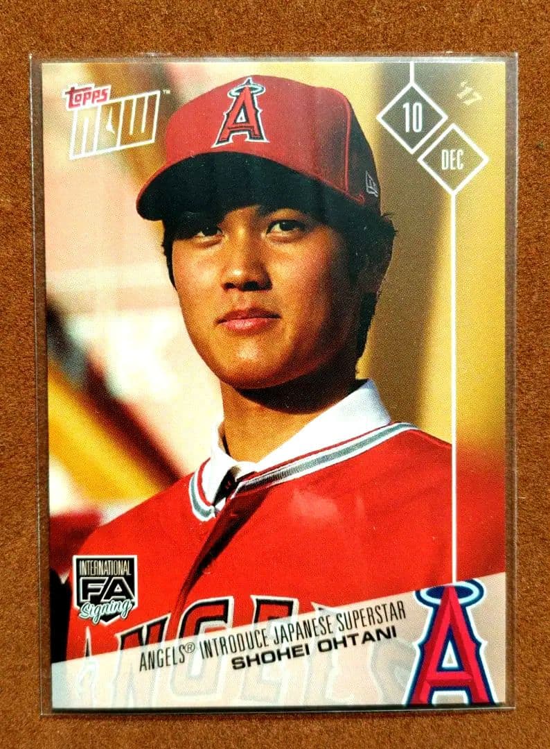 大谷翔平 【PSA10】メジャー ファーストルーキーカード Topps