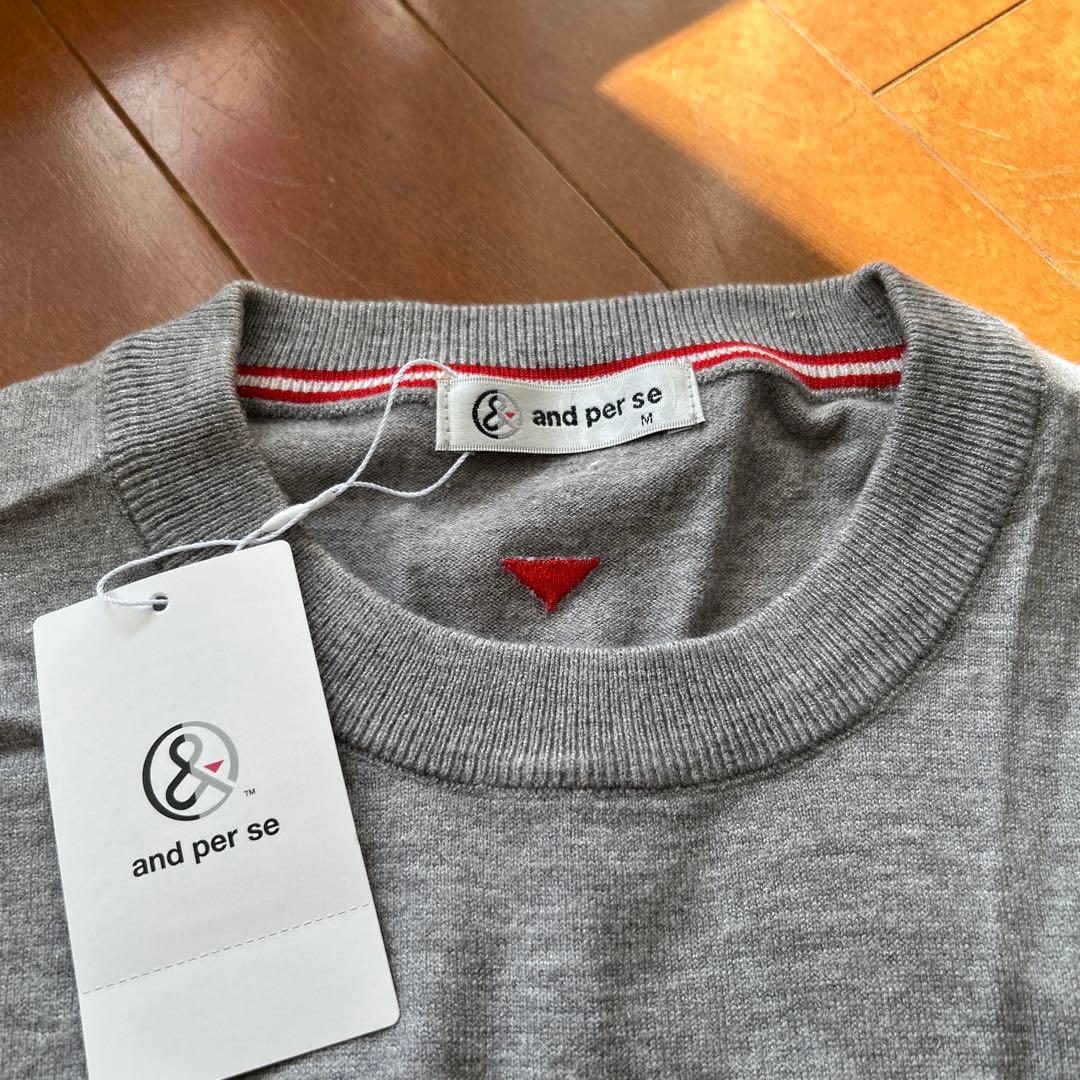 and per se Mサイズ セーター