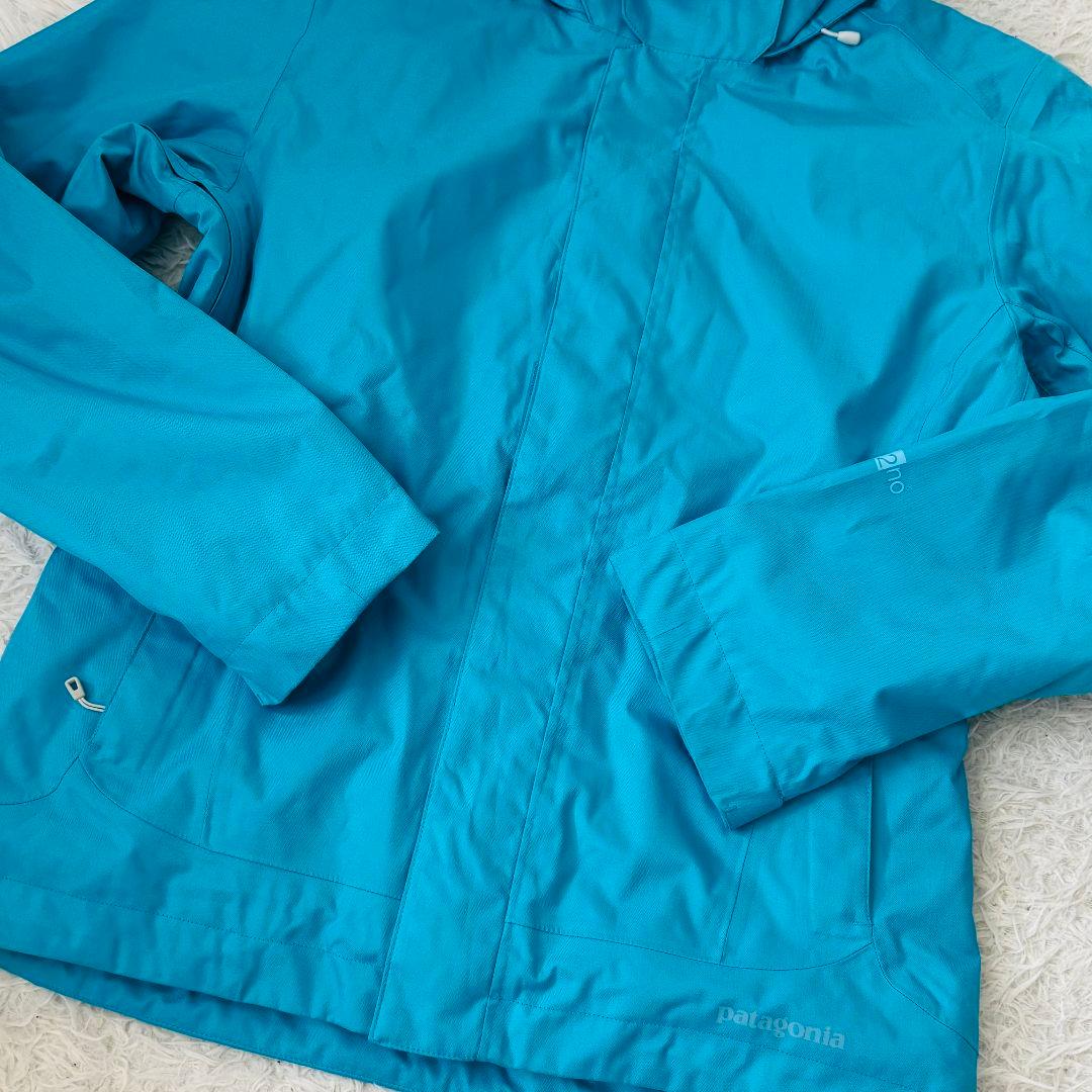 極美品✨パタゴニア　トレントシェル　スノーウェア　H2no ロゴプリント