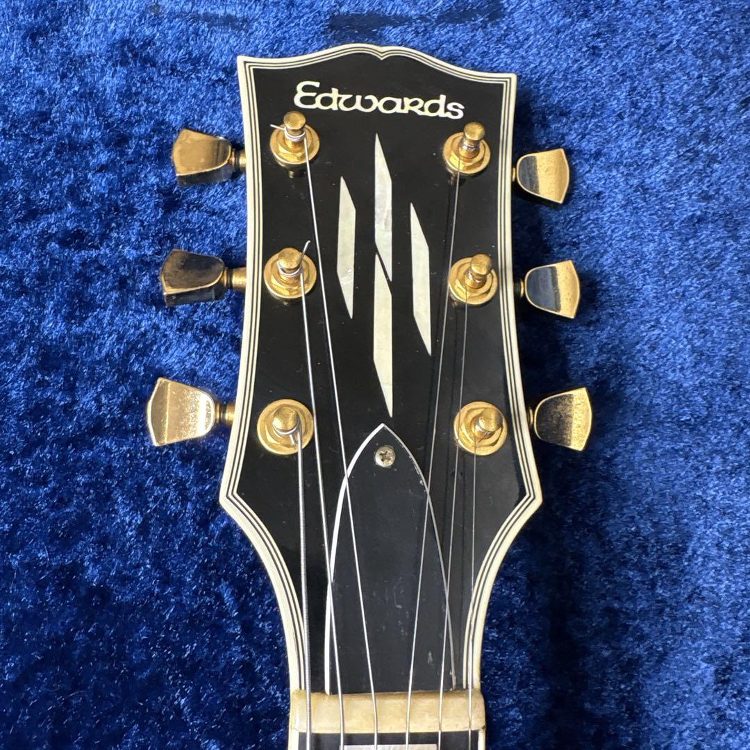 マ*様 Edwards E-LPレスポール カスタム エボニー指板