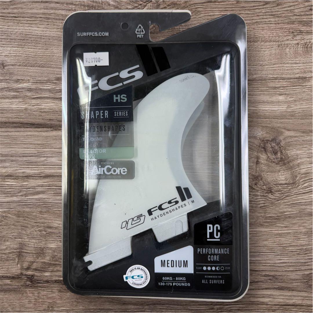 FCS2 エフシーエス ハイデン フィン トライクワッド 5フィン Mサイズ