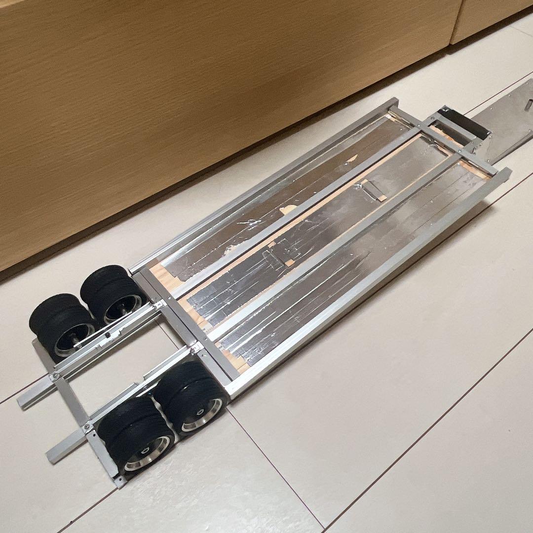 海*人様 【直接取引可】自作8輪低床トレーラータミヤ1/14