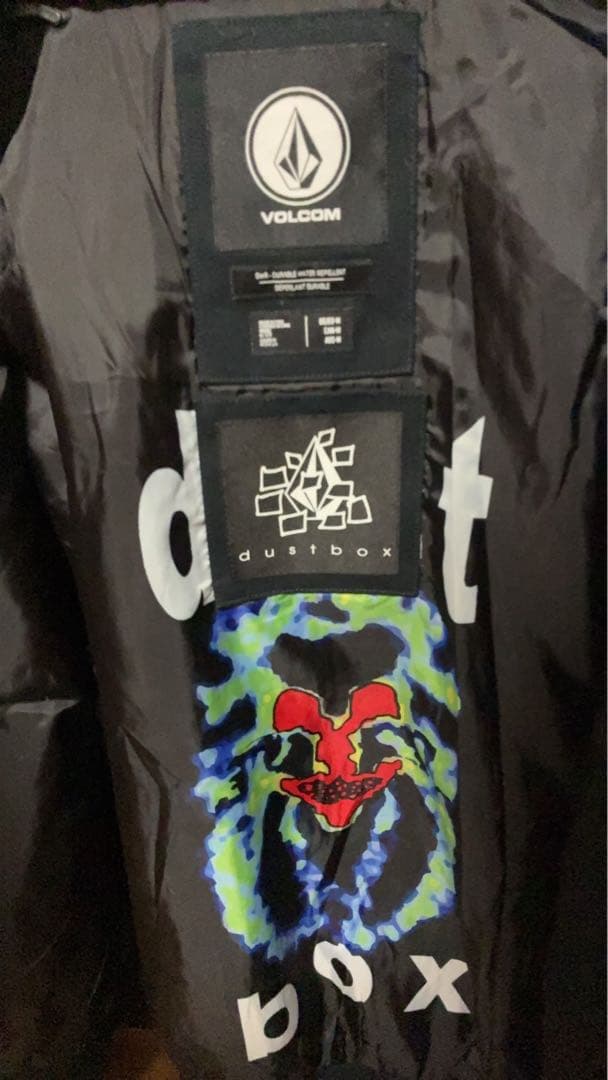 VOLCOM DUSTBOX JACKET M ブラック