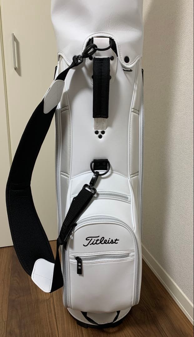 【新品未使用】Titleist ホワイト キャディバッグ