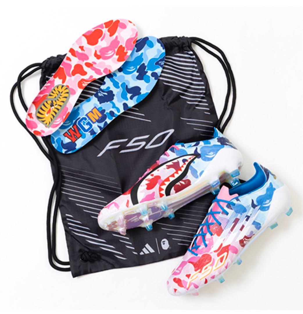 A BATHING APE × adidas F50 Elite FG 久保建英