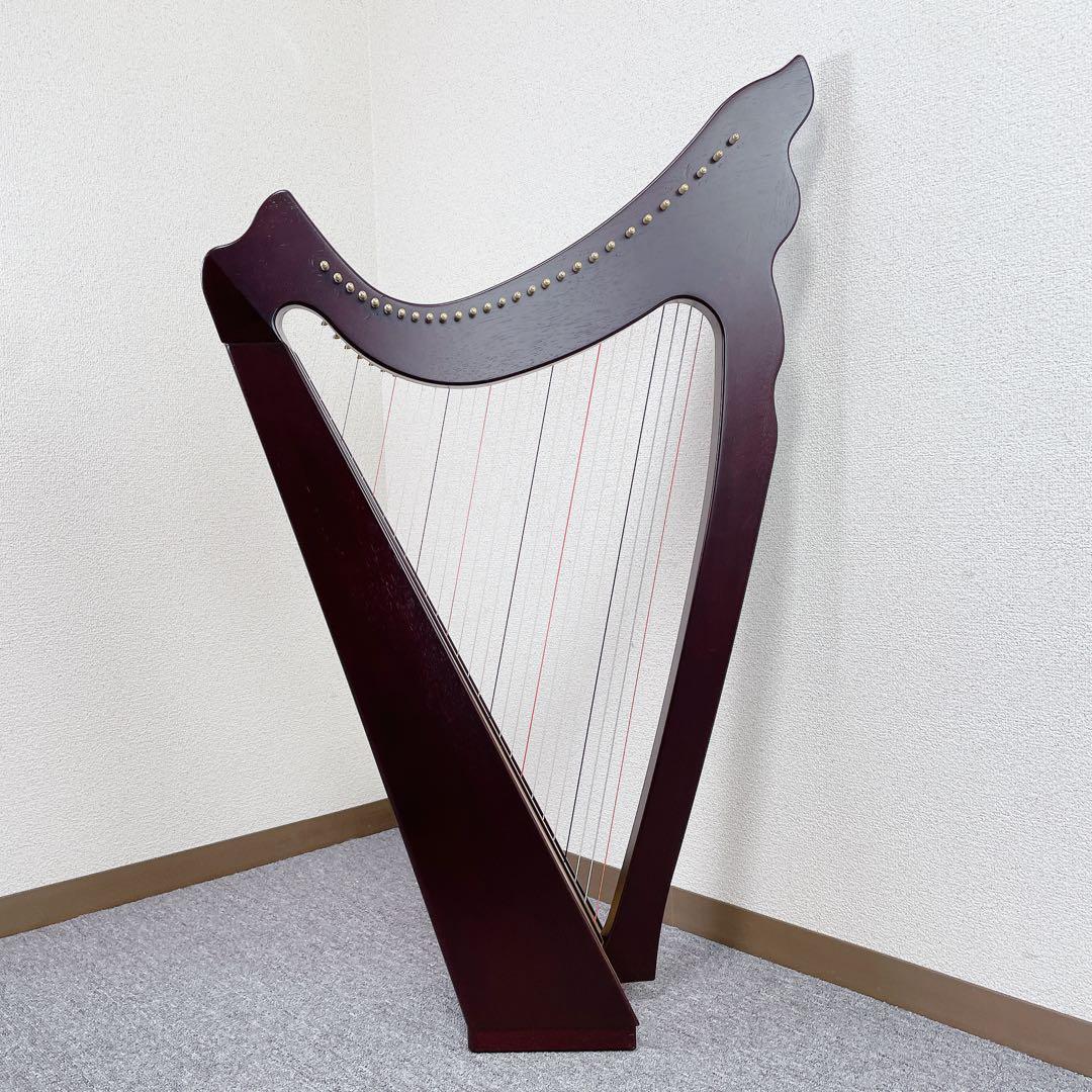 ANGEL harp 28弦 ソフトケース付 ハープ マホガニー