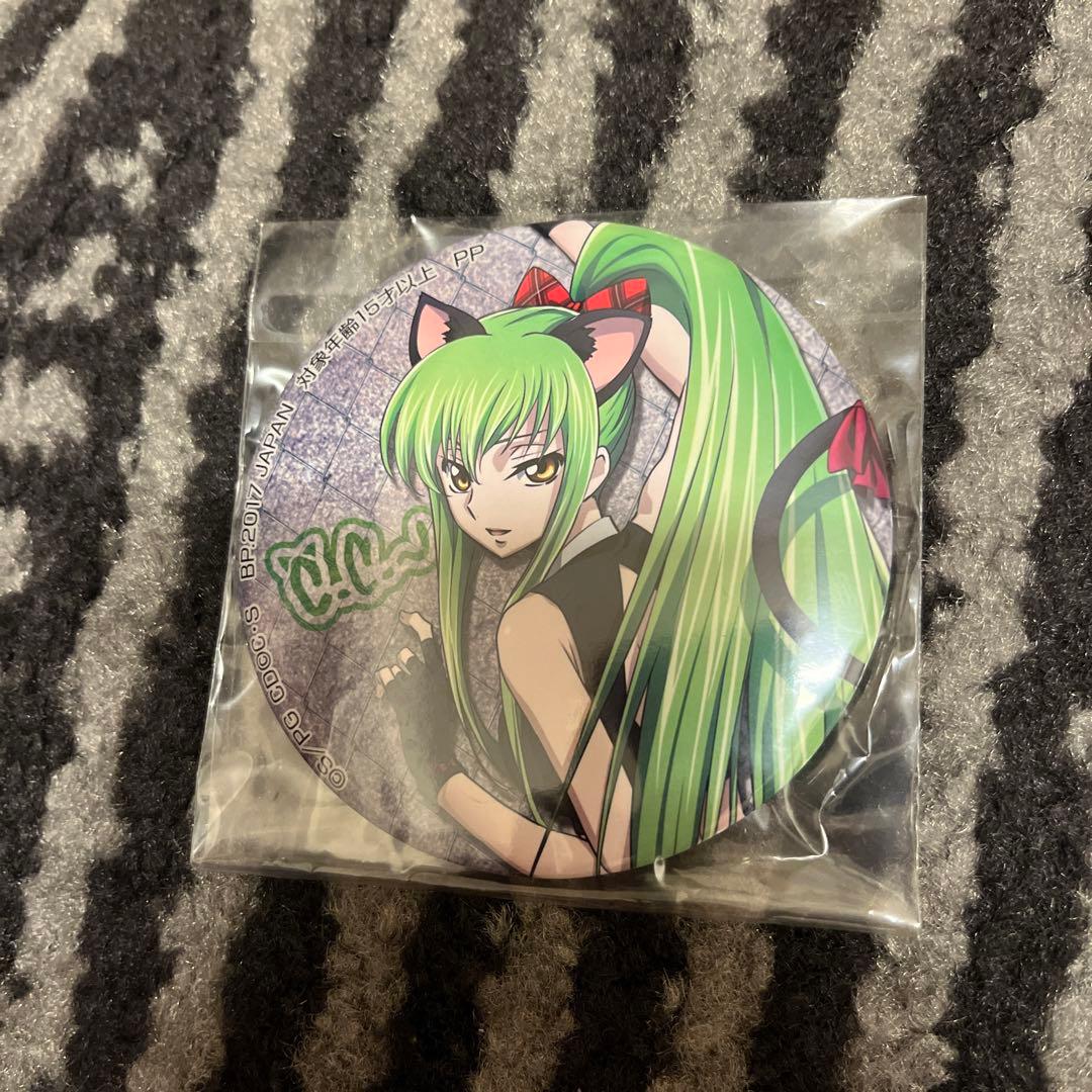 コードギアス 反逆のルルーシュ セガ SEGA C.C. 缶バッジ