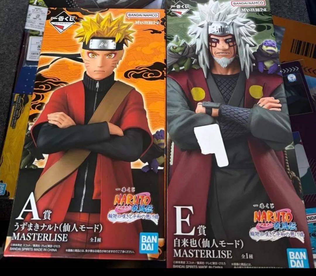 一番くじ　ナルト 自来也 MASTERLISE フィギュア