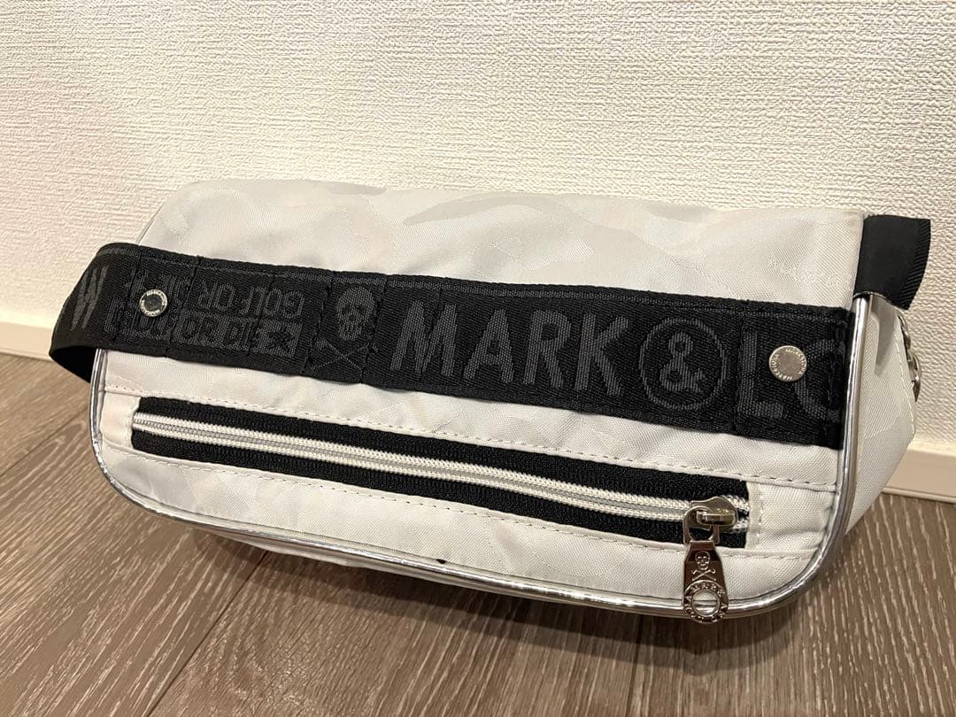 MARK&LONA マークアンドロナ クラッチポーチ カートバッグ ホワイト