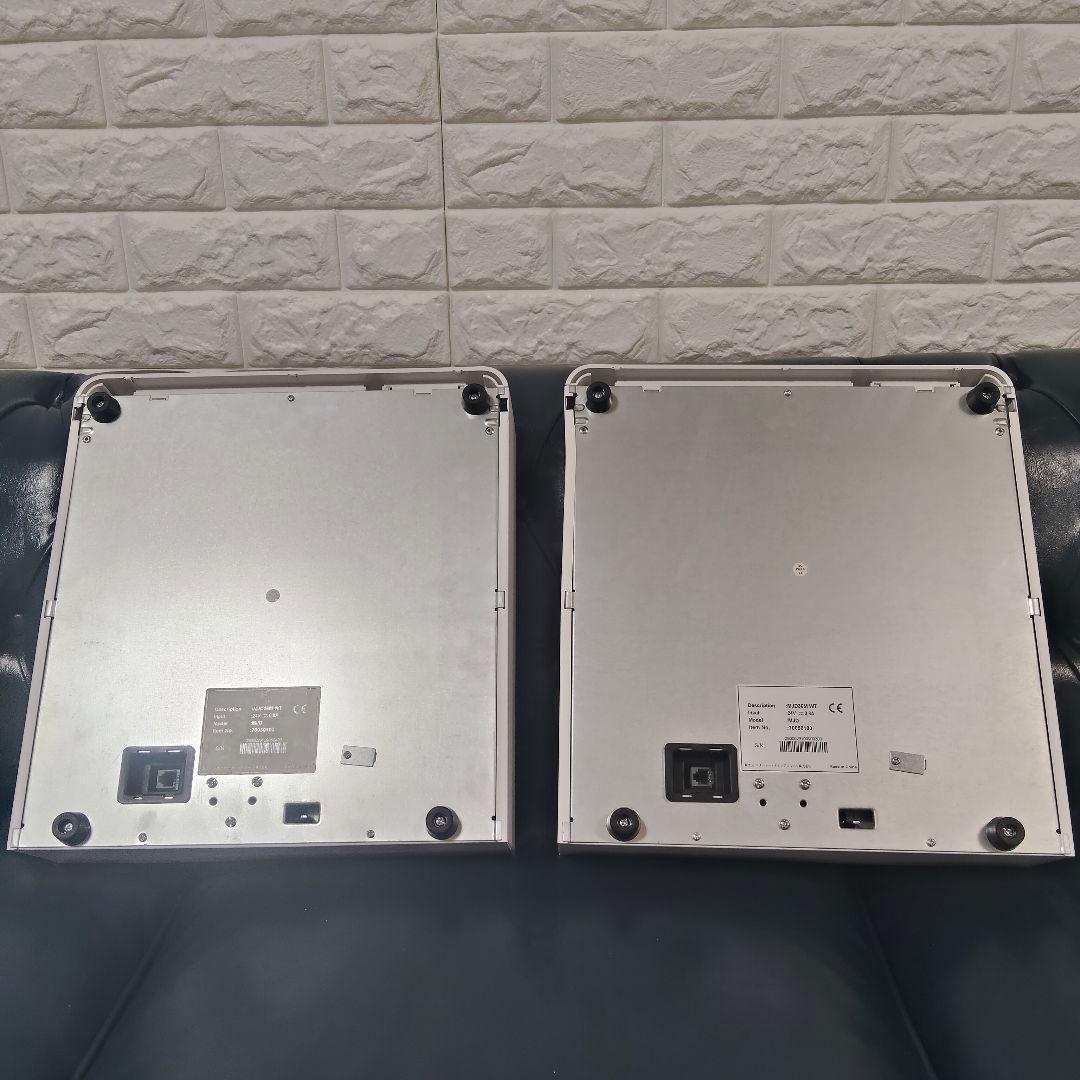 スター精密 モジュラーキャッシュドロア MJD36M-WT 2台セット 鍵付き