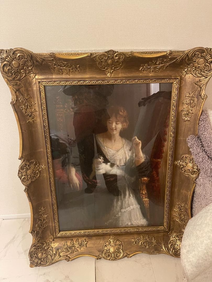 John Friedlinger (フリードリンガー）『猫を抱く貴婦人』