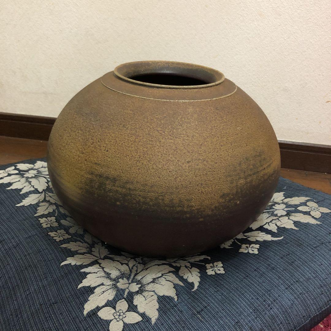 備前焼　大壺