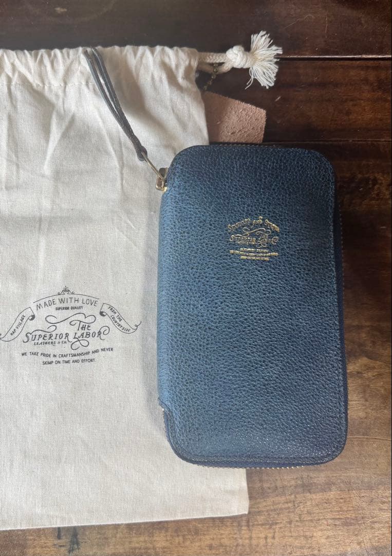 The Superior Labor ペンケースKurozan インディゴブルー