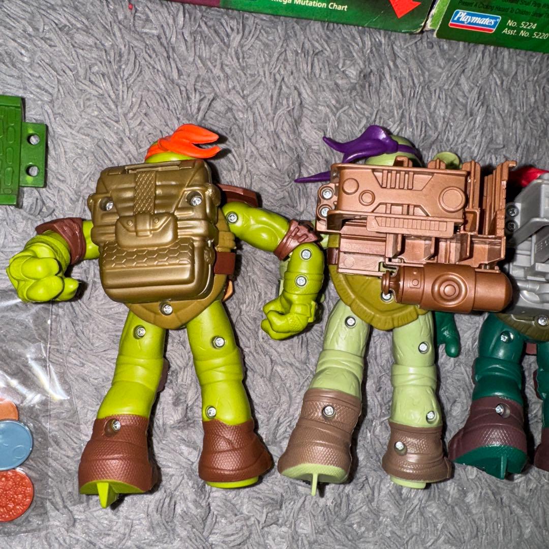 ミュータントタートルズ ミューテーションズフィギュア　ピザハウスバトルセット