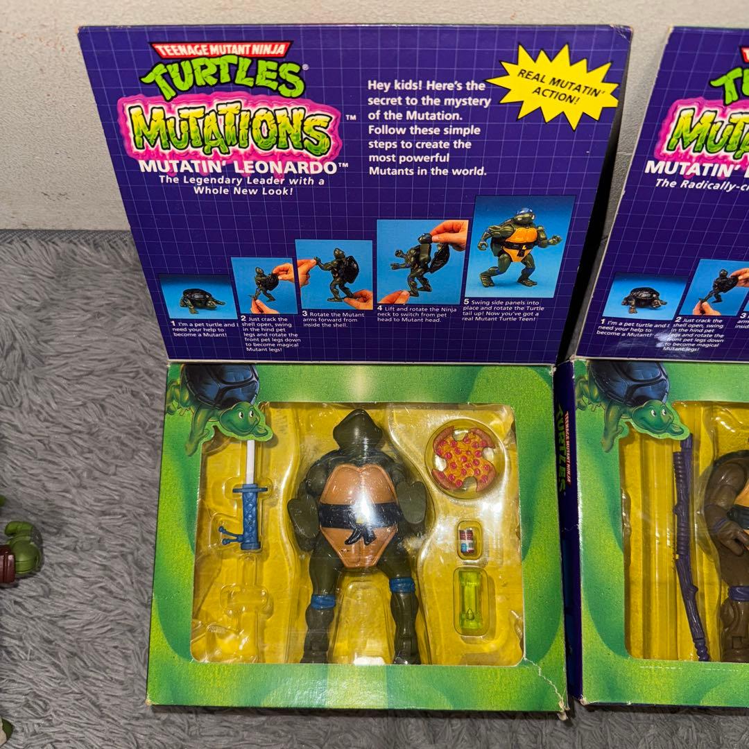 ミュータントタートルズ ミューテーションズフィギュア　ピザハウスバトルセット