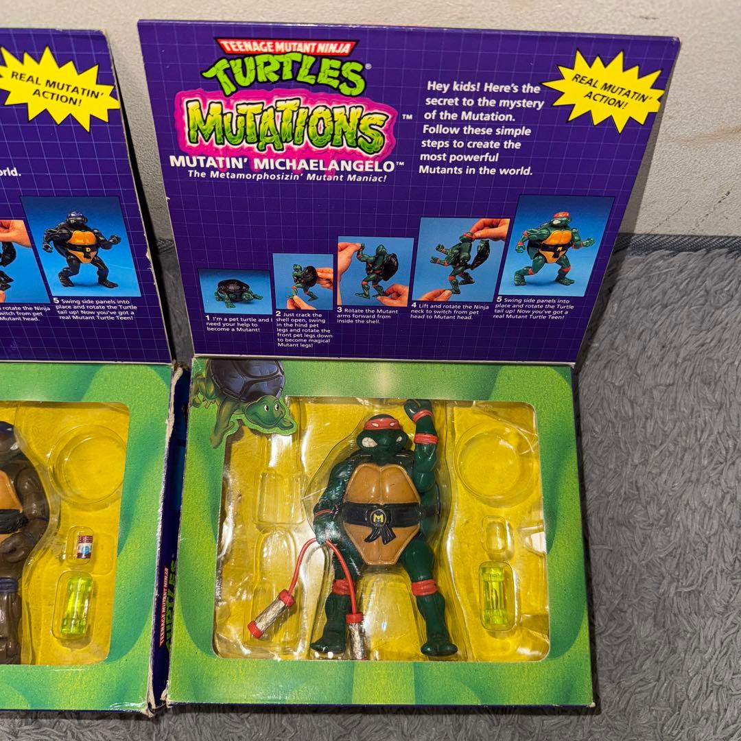 ミュータントタートルズ ミューテーションズフィギュア　ピザハウスバトルセット