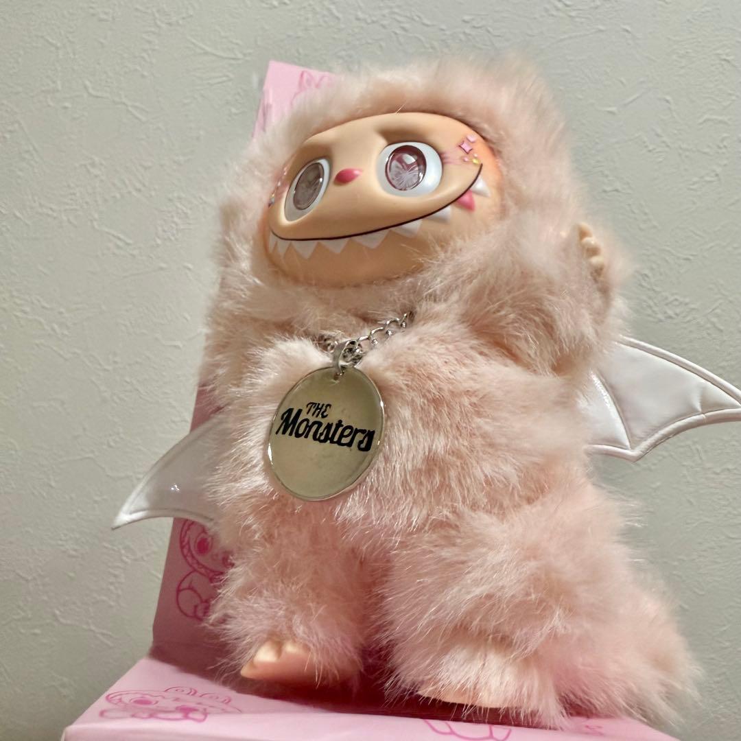 【海外限定！即日発送！】LABUBU ZIMOMO ピンク 白羽 ★早い者勝ち★