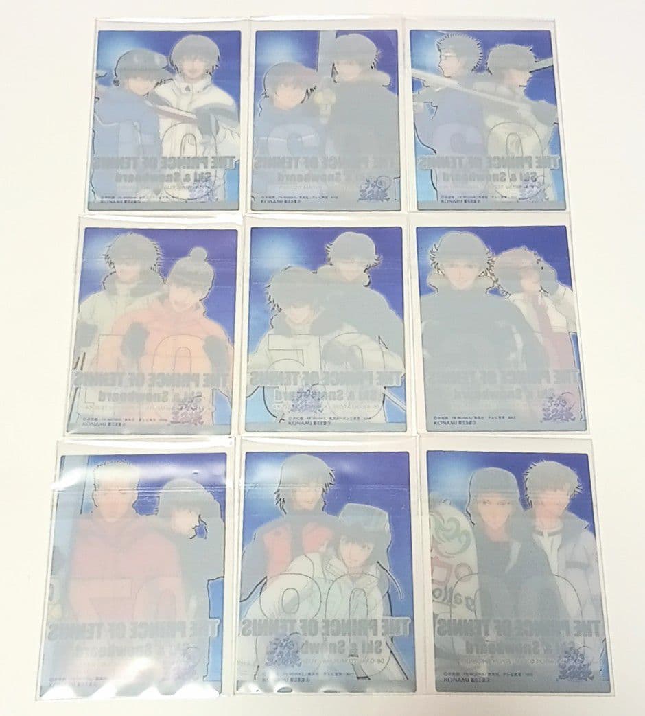 25,テニスの王子様　シャイニングクリアカード　スキー＆スノーボード　コンプ