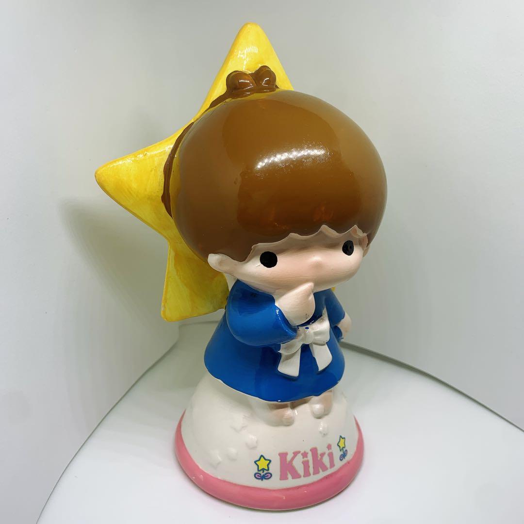 状態良◎レア✨ キキララ キキ 陶器 貯金箱 1976年製 昭和 レトロ 置物