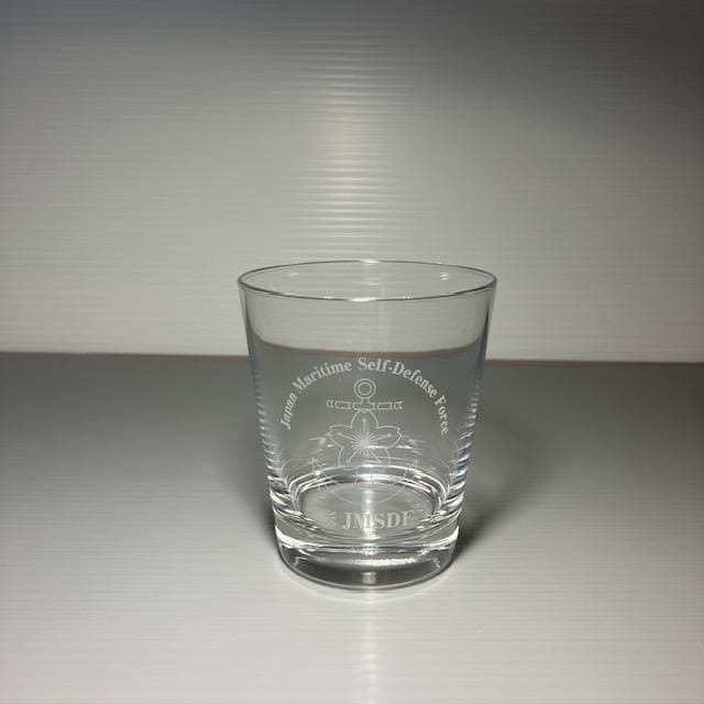オリジナルロックグラス「陸上自衛隊・海上自衛隊・航空自衛隊」３点セット・希少品