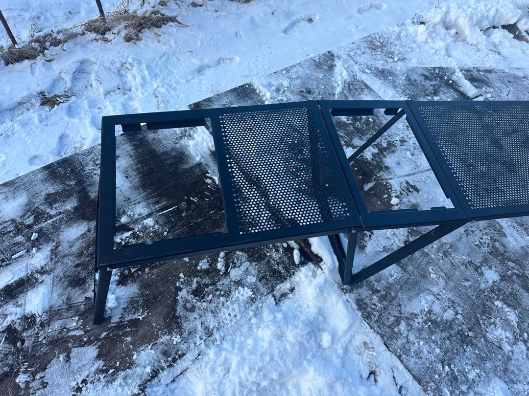 オーヴィル auvil ブラック ガーデンファミリーテーブル　セット