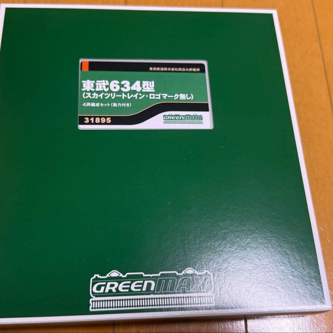 GM 31895 東武634型（スカイツリートレイン・ロゴなし）4両