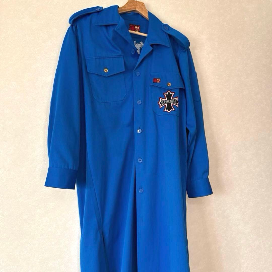 【美品‼️】氣志團 早乙女光 特攻服（青）/ コスプレ4点セット　早い者勝ち！！