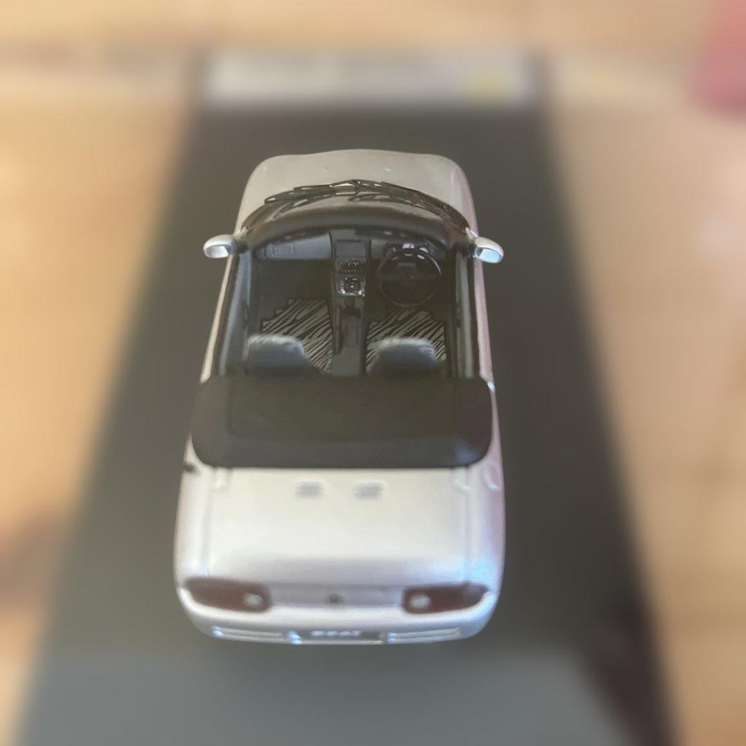 1/43 ホンダ ビート HONDA BEAT シルバー MAKE UP