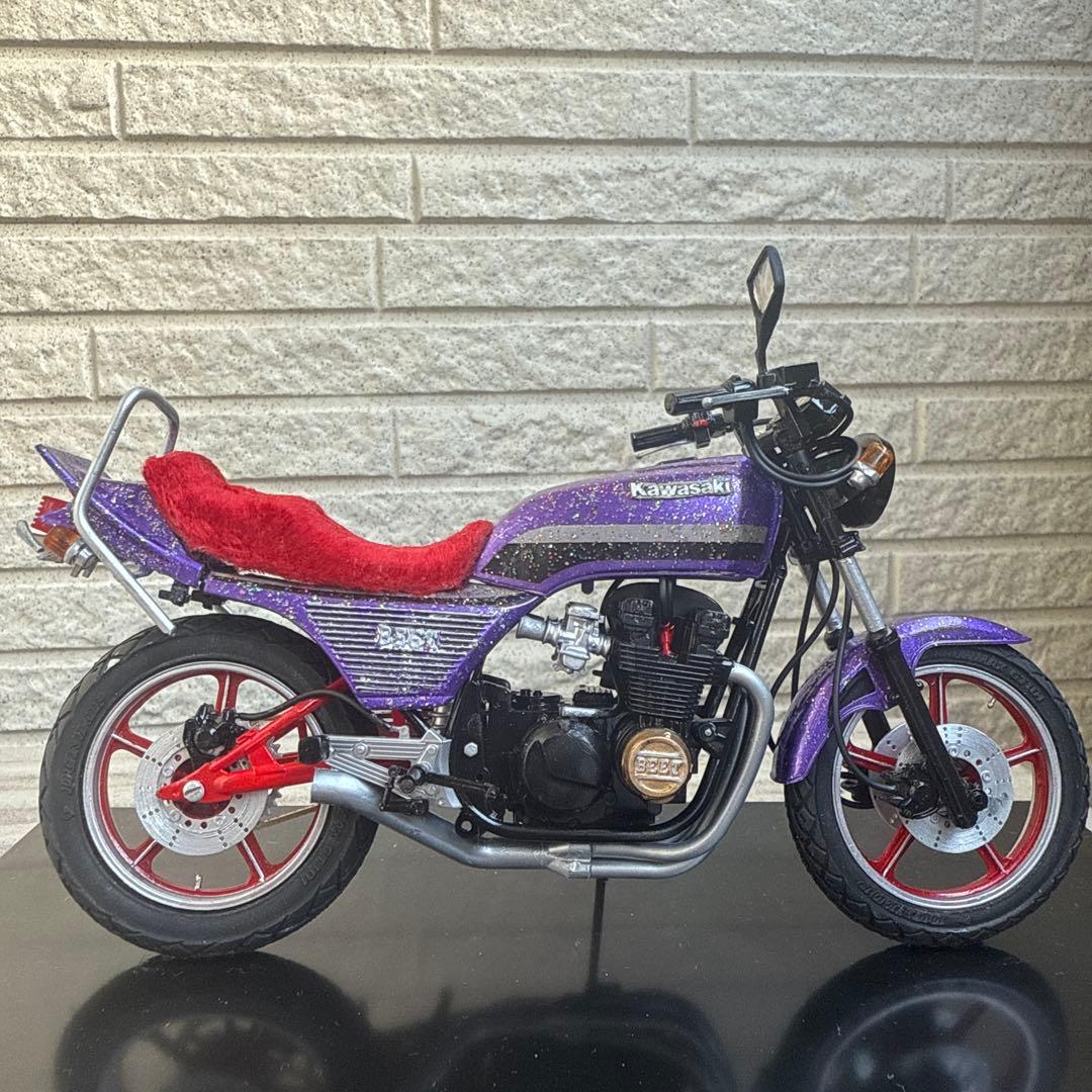 俺のマシン　Z400GP 完成品　当時物　旧車會　暴走族　1/12