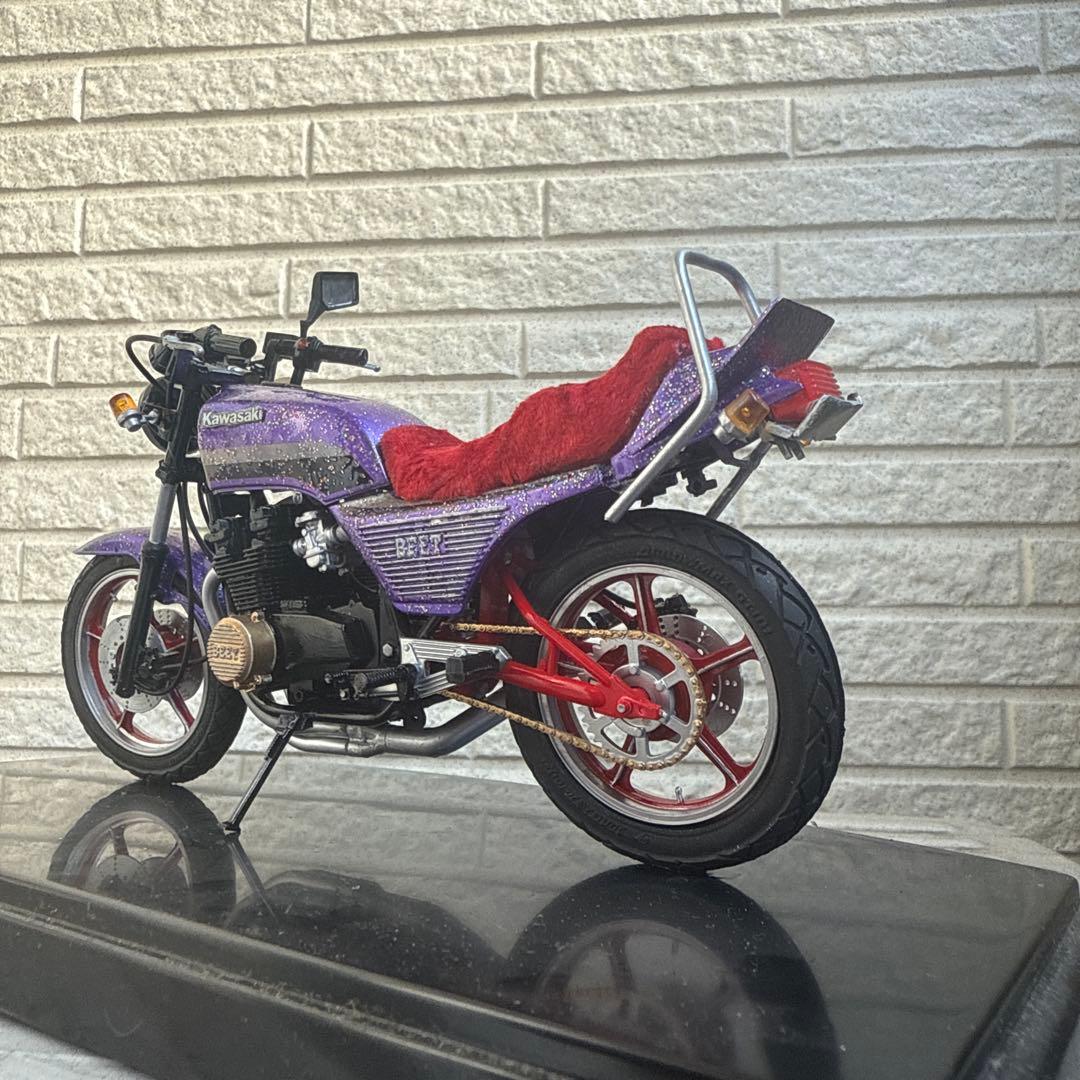 俺のマシン　Z400GP 完成品　当時物　旧車會　暴走族　1/12