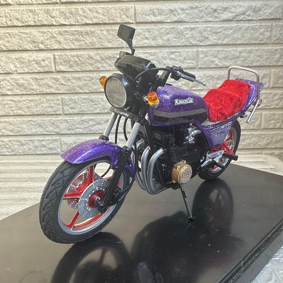 俺のマシン　Z400GP 完成品　当時物　旧車會　暴走族　1/12