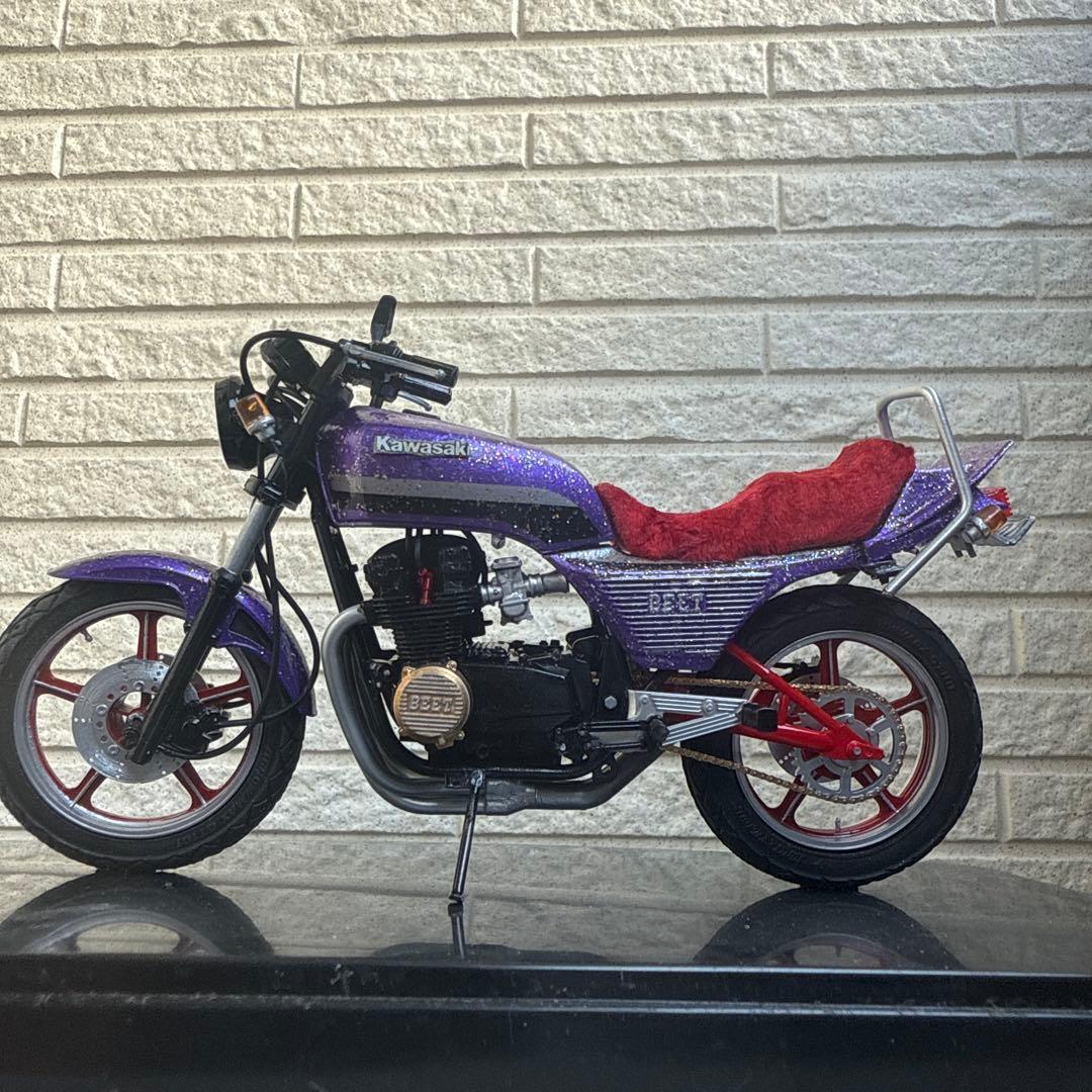 俺のマシン　Z400GP 完成品　当時物　旧車會　暴走族　1/12