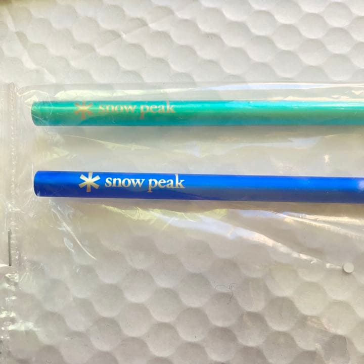  peak　雪峰祭　2022春　限定 チタン製　ストローセット