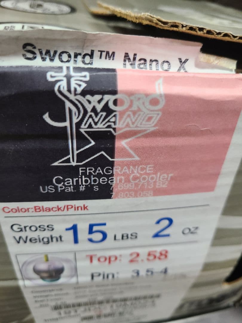 新品　未使用　 ストーム　ソードナノX　15ポンド