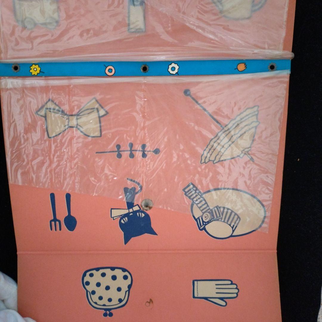 1960年　内藤ルネ　紙製ファイルバッグ　ヴィンテージ