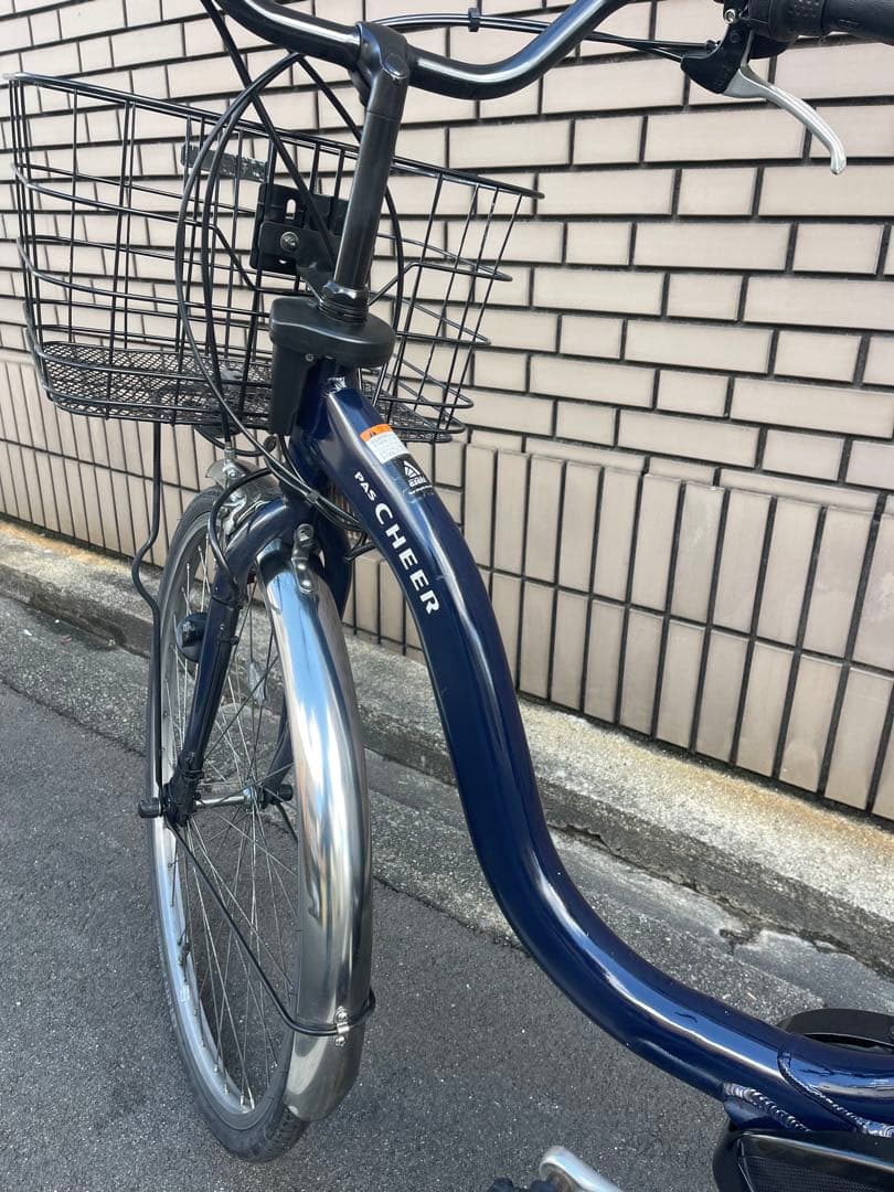 8.7ahヤマハパスcheer電動アシスト自転車26インチ