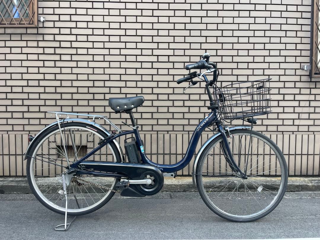 8.7ahヤマハパスcheer電動アシスト自転車26インチ