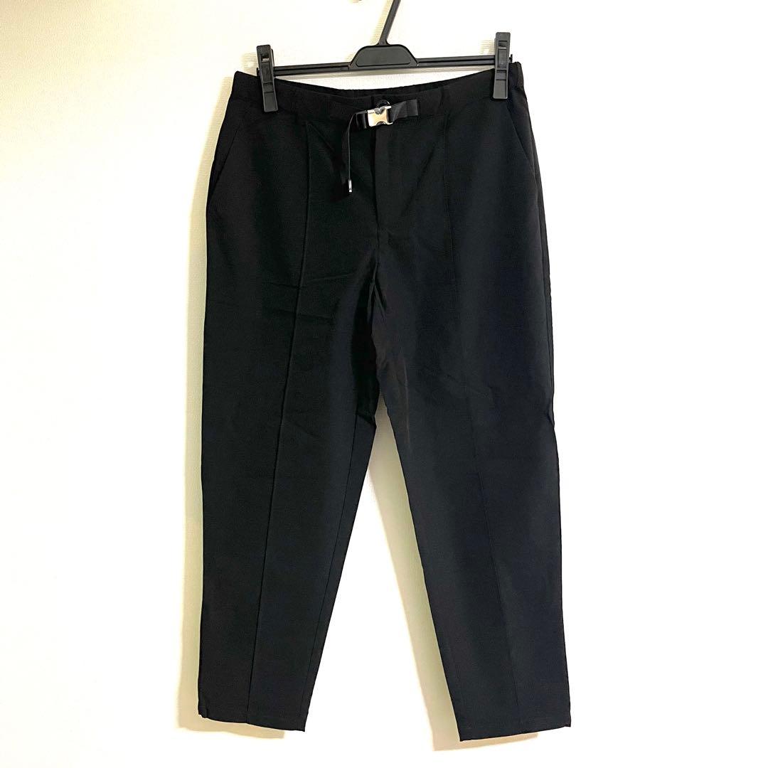 muta MARINE ベルト付きナイロンパンツ ブラック 4 新品未使用