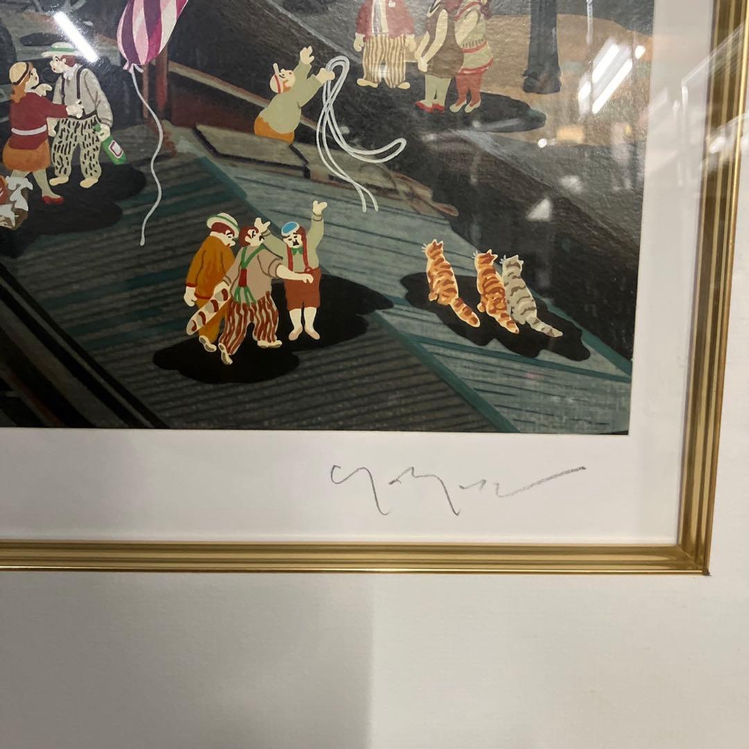 Hiro Yamagata ムーングローⅡ シルクスクリーン 版画　22/200