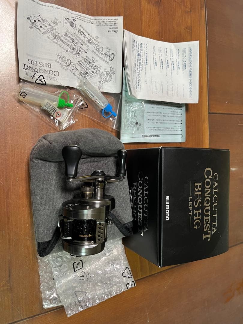 SHIMANO 17CALCUTTA CONQUEST BFS HG 左ハンドル