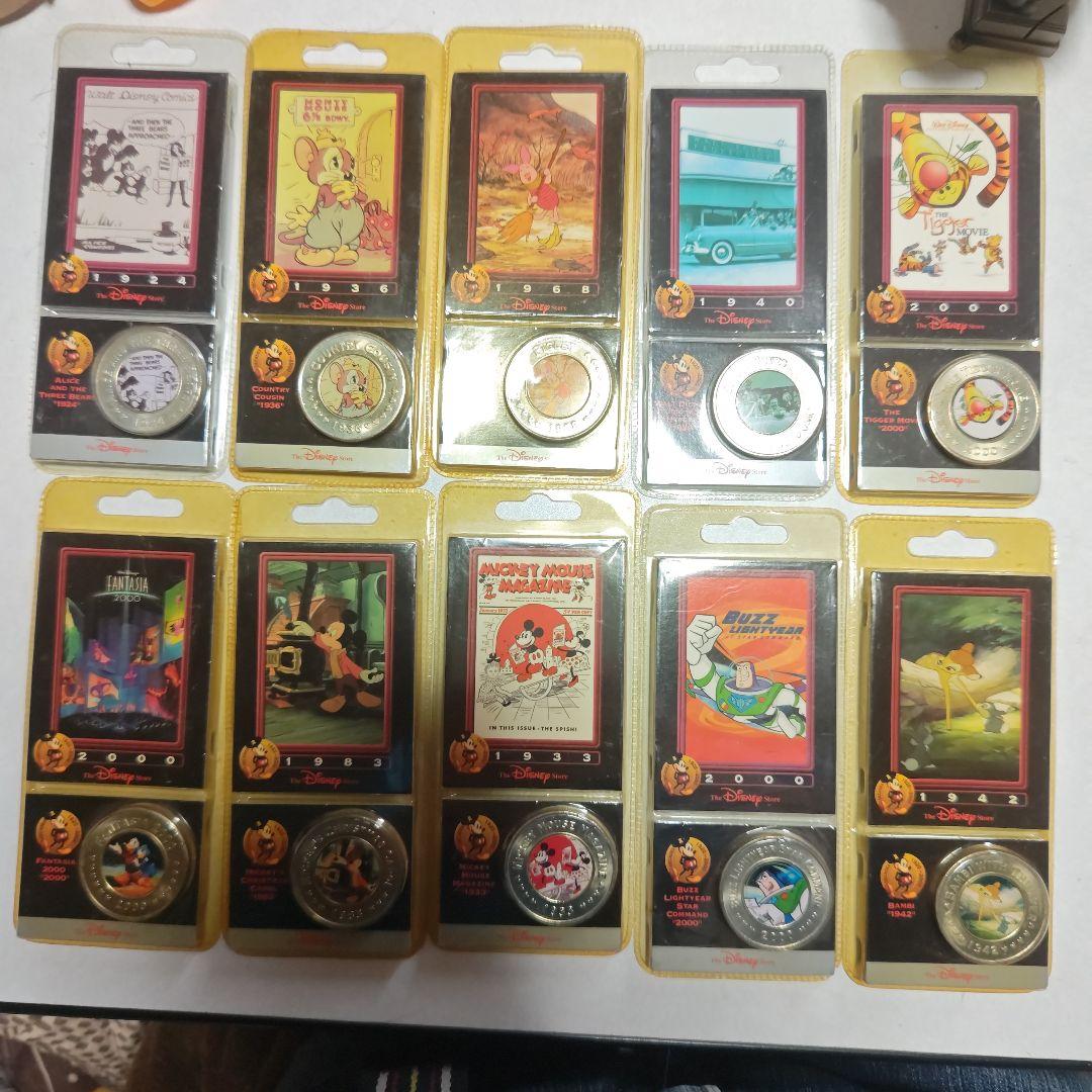 ディズニーキャラクター メダル 10枚セット