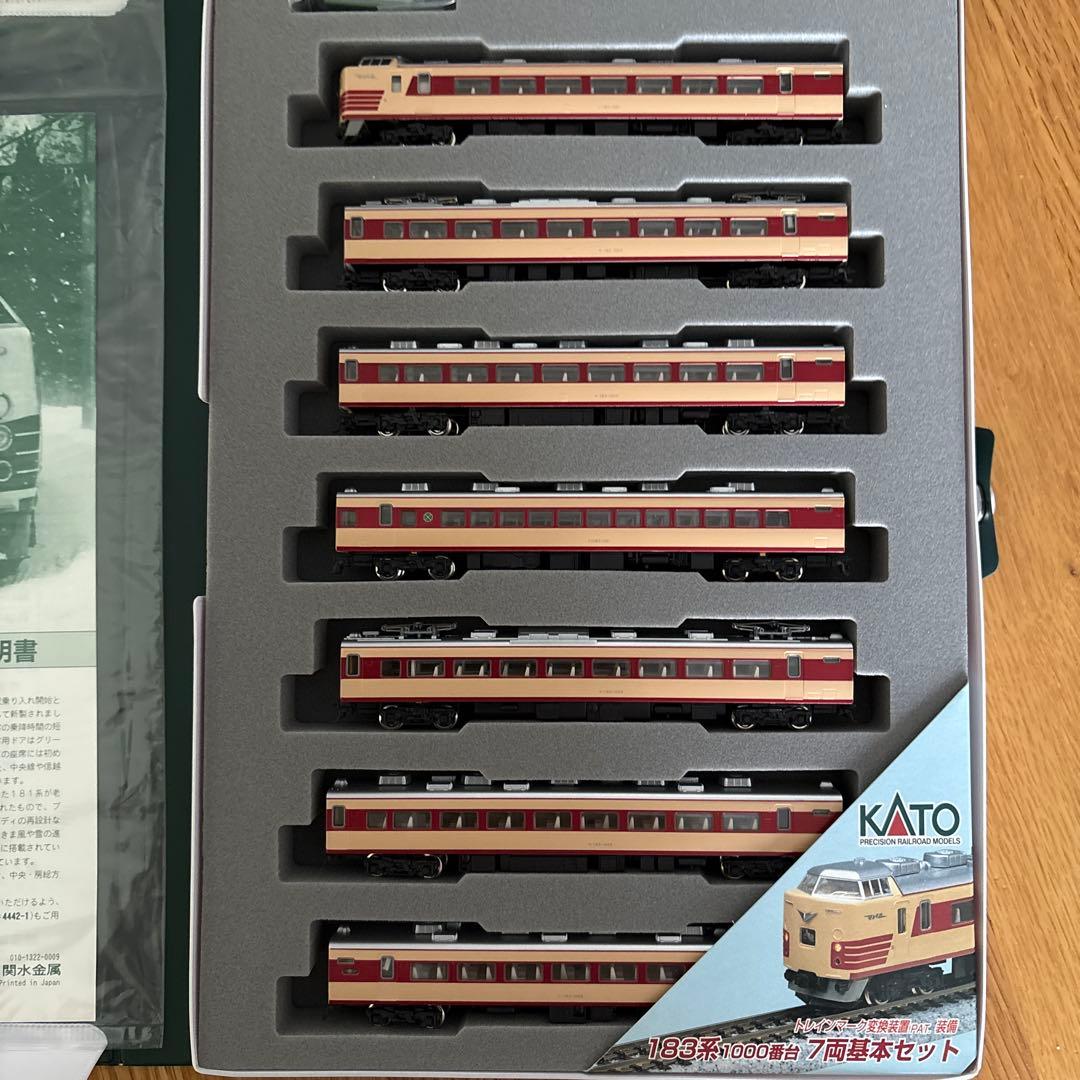 KATO 10-413 183系1000番台7両基本セット⑤付属品未使用未開封