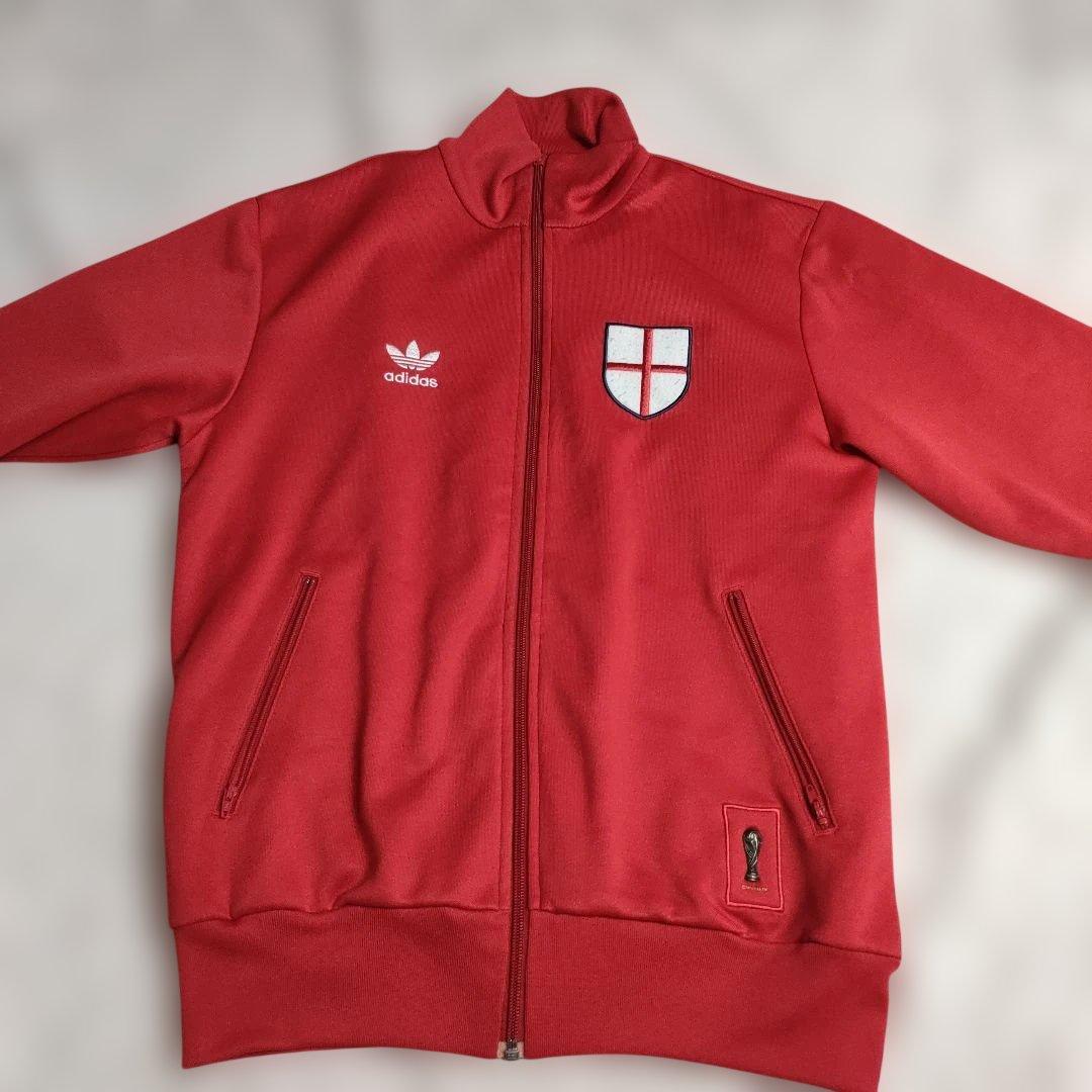 アディダス イングランド代表 トラックジャケット　ワールドカップ Mサイズ 美品