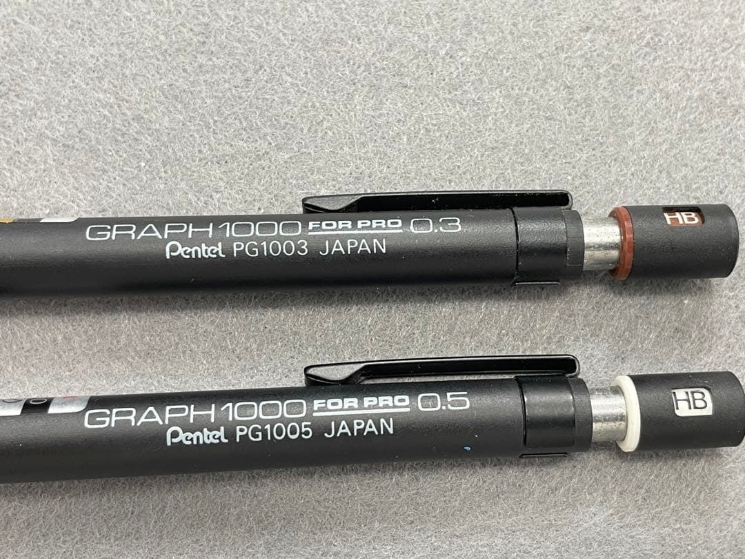 トンボ　モノテック、ぺんてる グラフ1000 シャープペン 計９本（内３本不良）