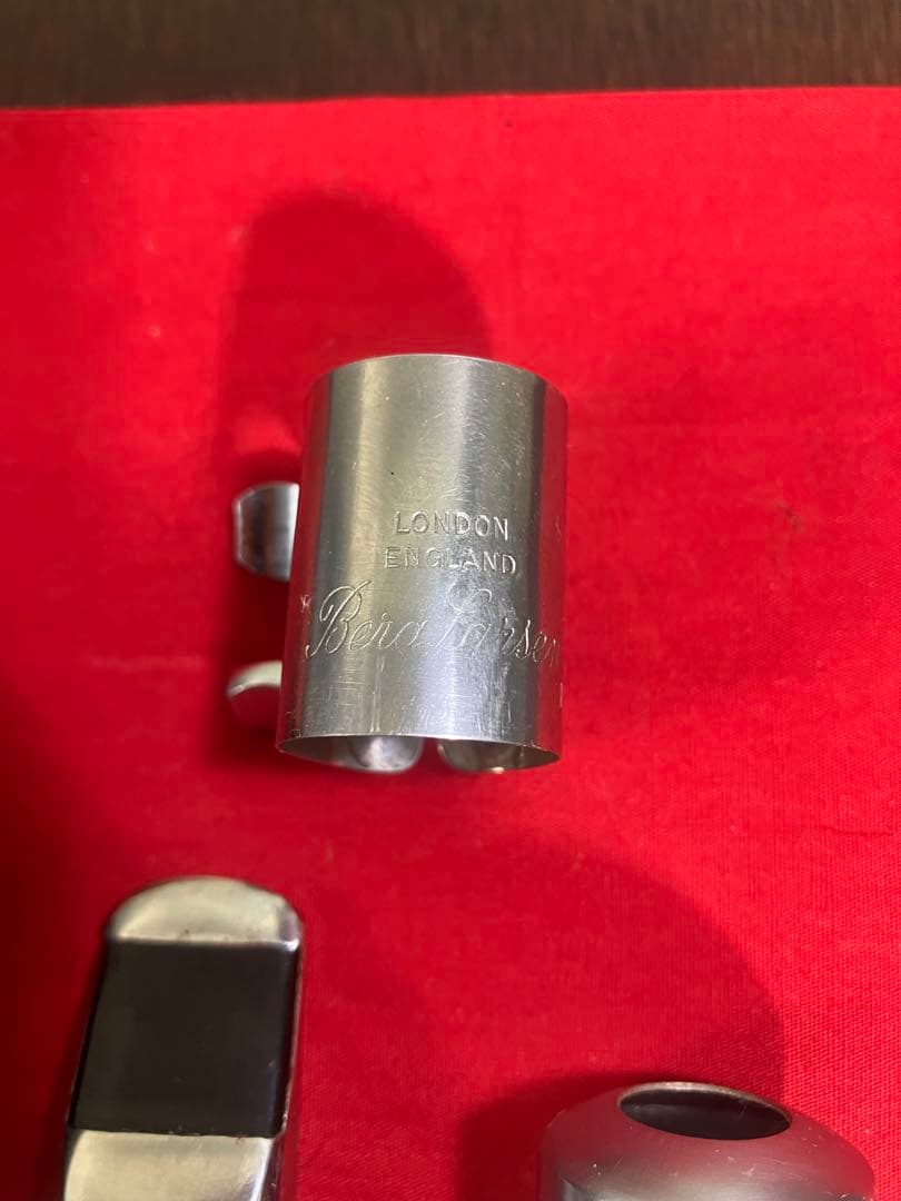 はむはー　Berg Larsen メタルマウスピース 100/1M