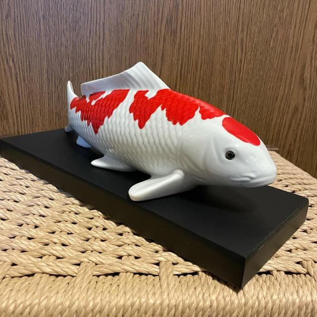 有田焼　藤山窯　福寿鯉