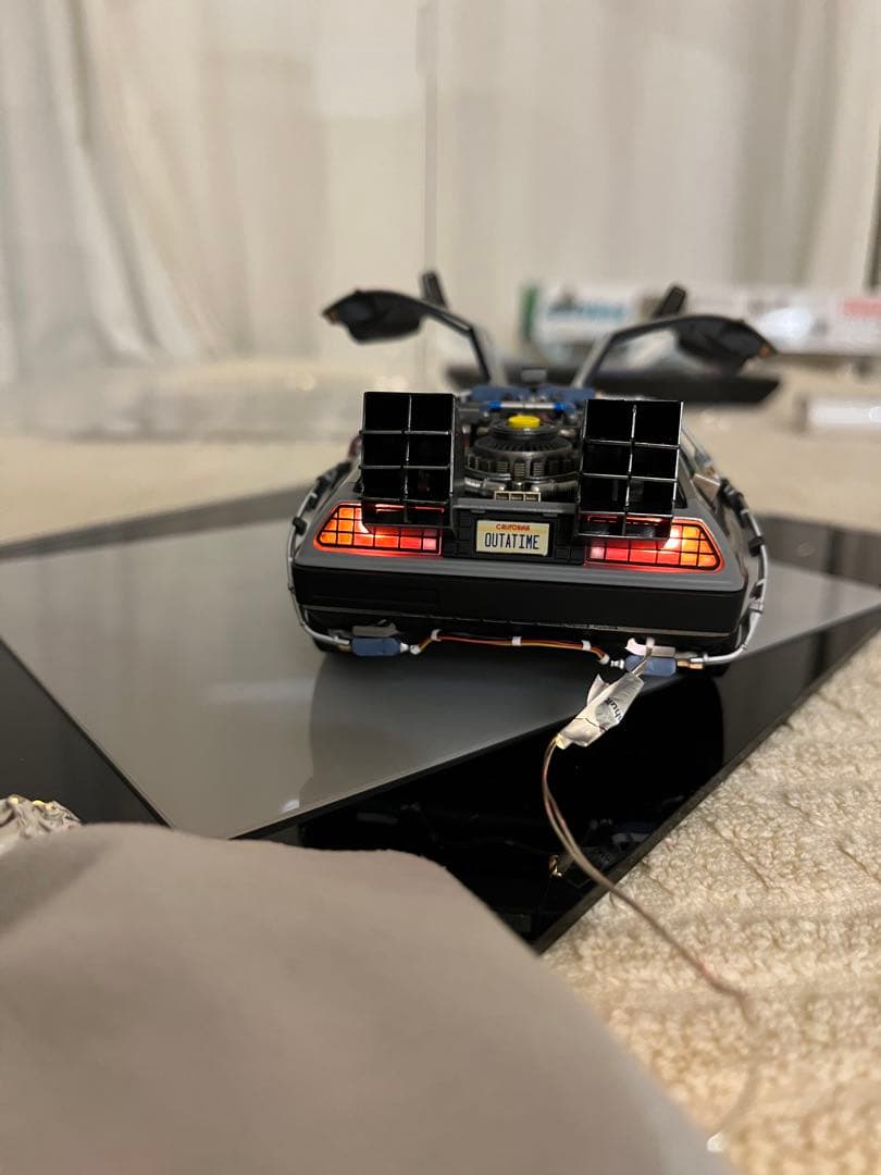 バックトゥザフューチャーPart I タイムマシン　1/24塗装完成品