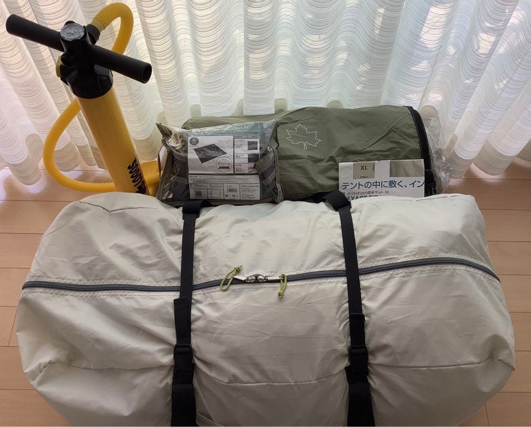 ロゴス　グランベーシック エアマジック トンネルドーム XL-BJ テント