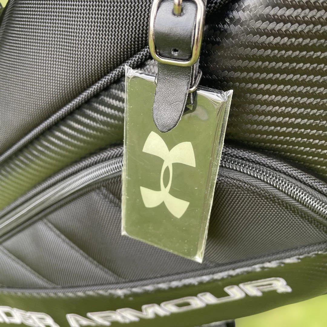 希少　アンダーアーマー　キャディーバッグ　ゴルフバッグ　ブラック